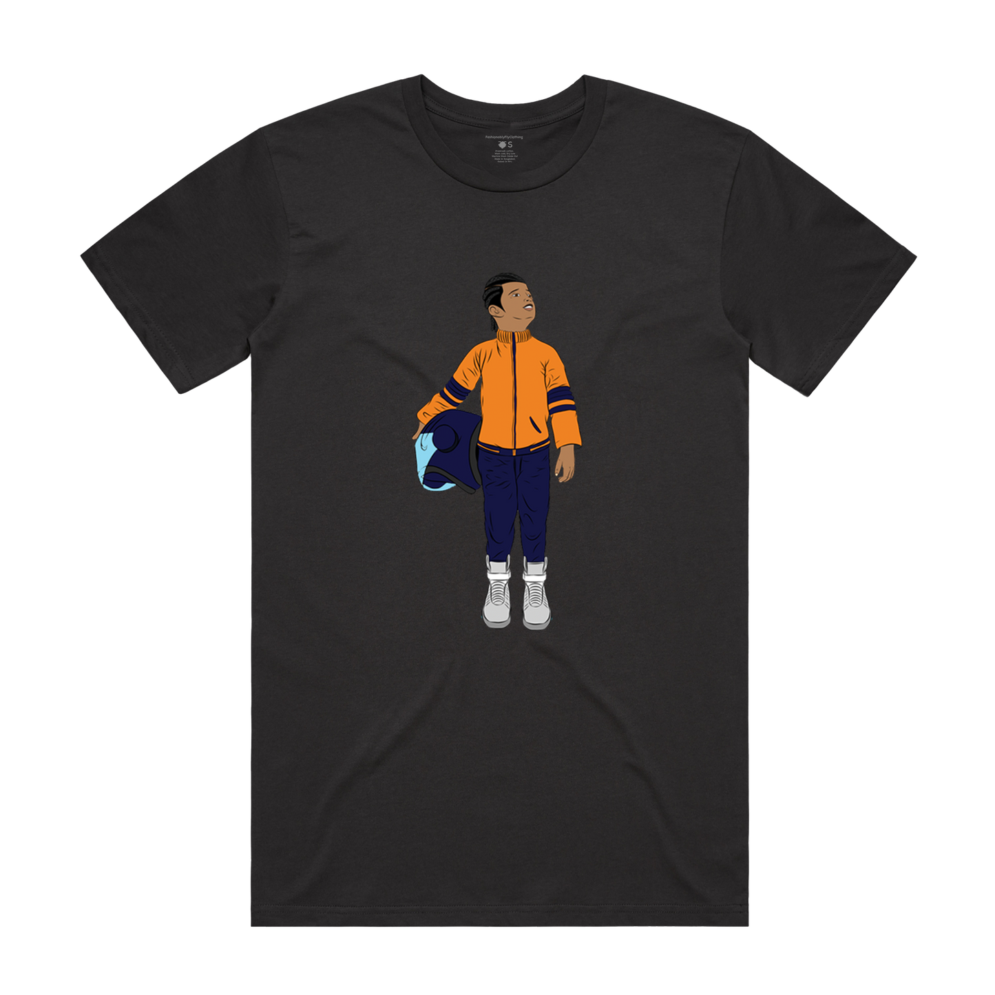 Black Boy Fly Unisex T-Shirt