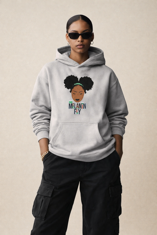 Melanin Fly Chenille Patch W/O's Pullover