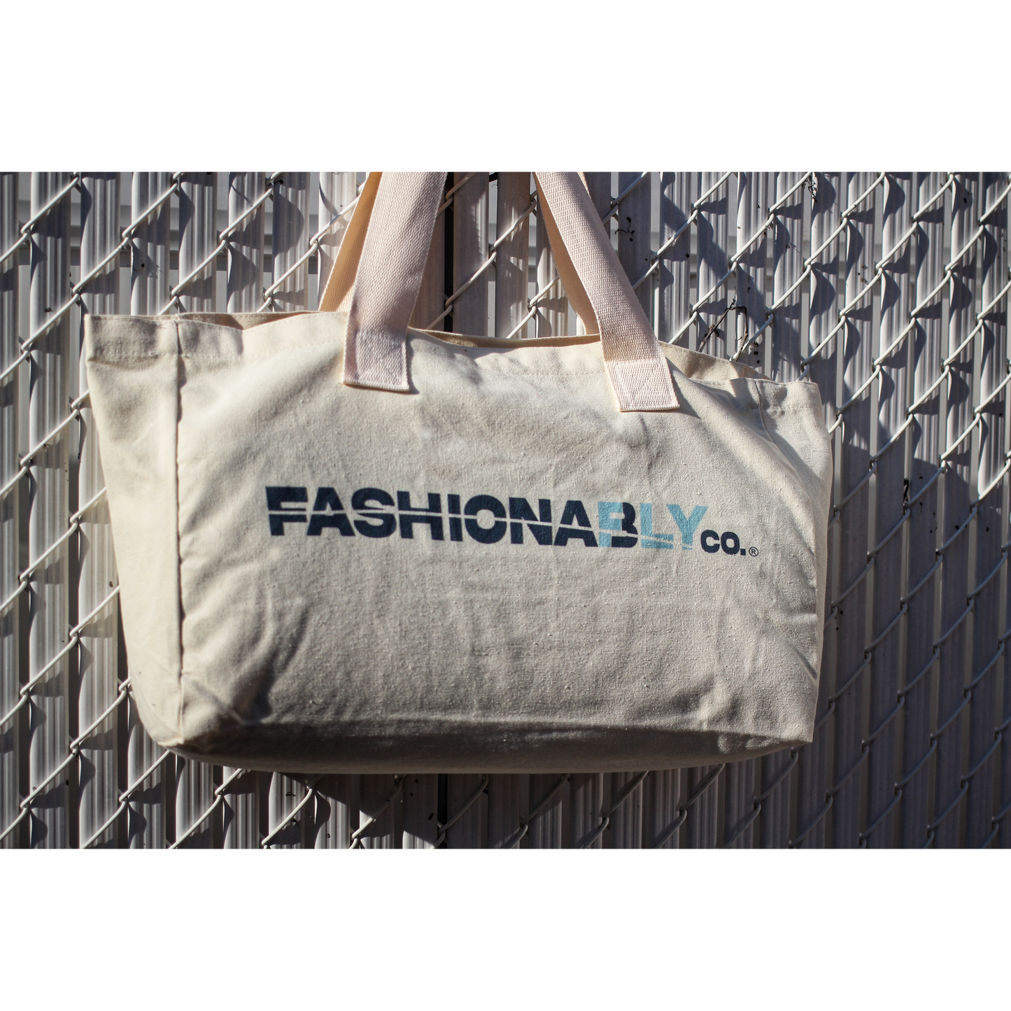 F.F. Co. Large Tote - Natural
