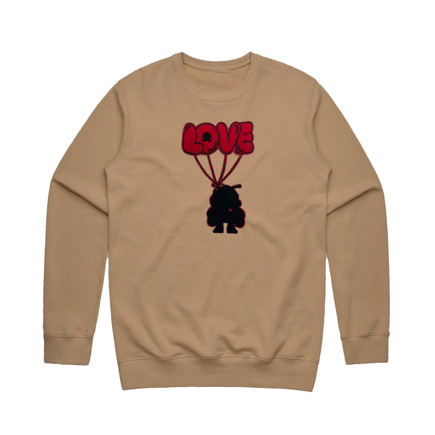 LOVE Chenille Patch Unisex Sweatshirt