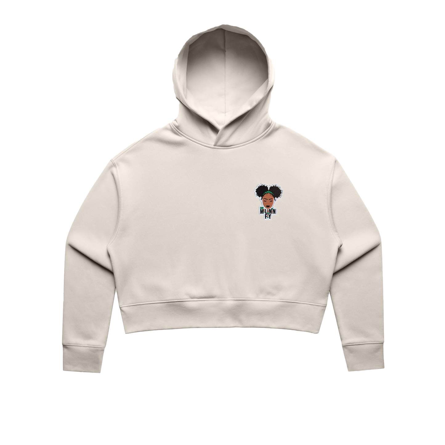 Melanin Fly Patch W/O's Crop Pullover