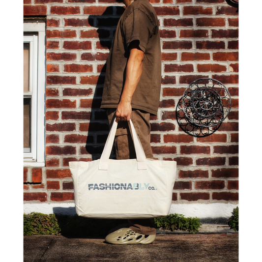 F.F. Co. Large Tote - Natural