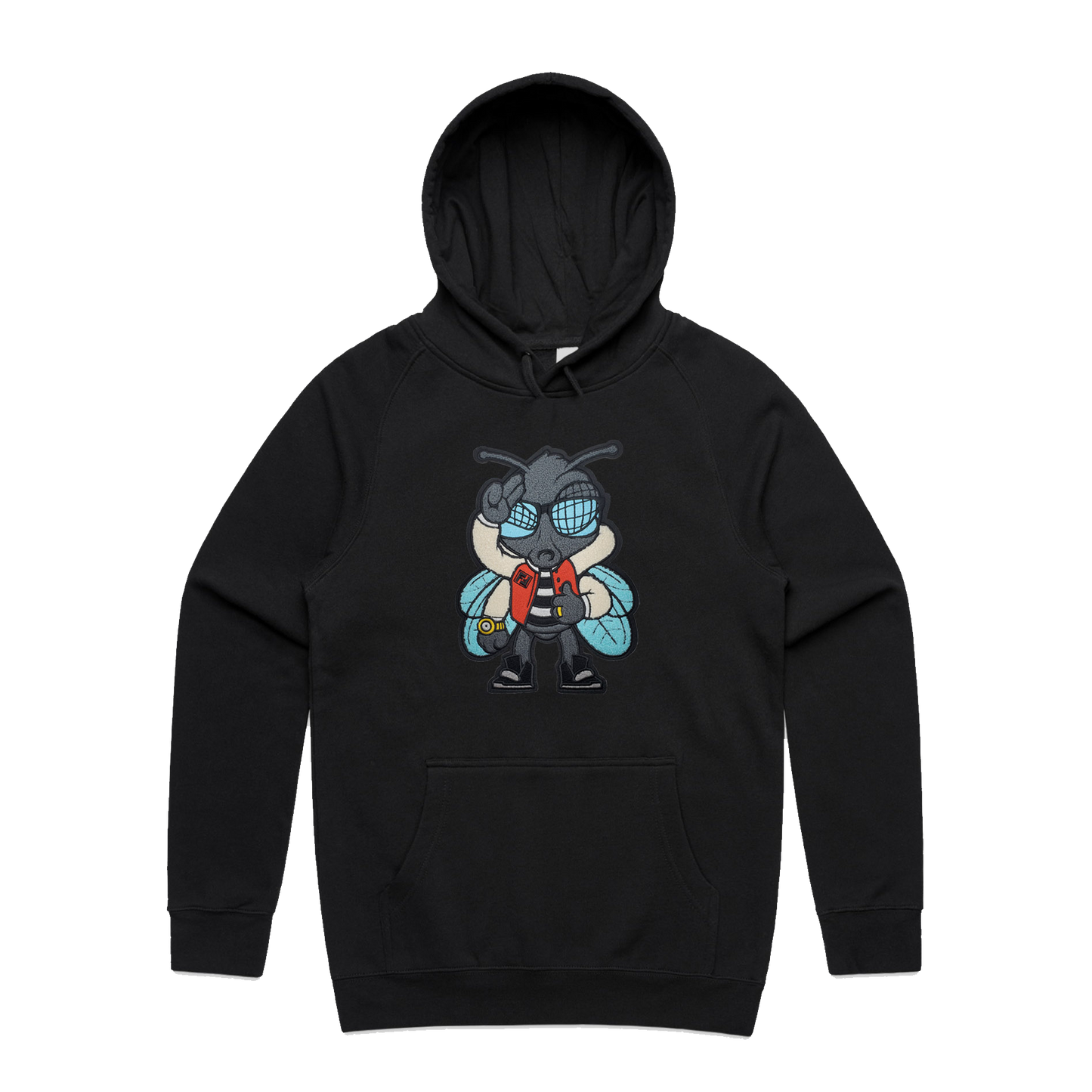 Buzzzy Chenille Patch Unisex Pullover