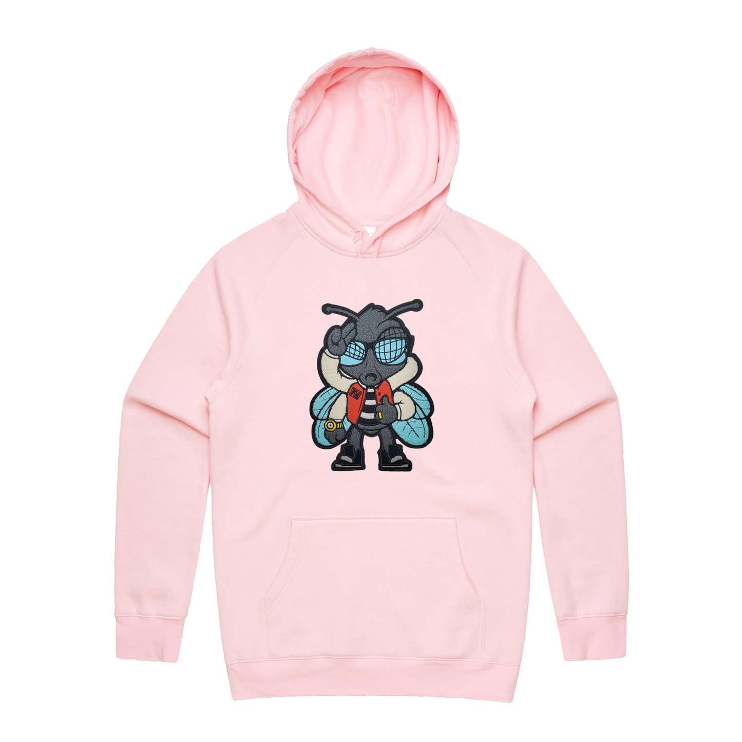Buzzzy Chenille Patch Unisex Pullover