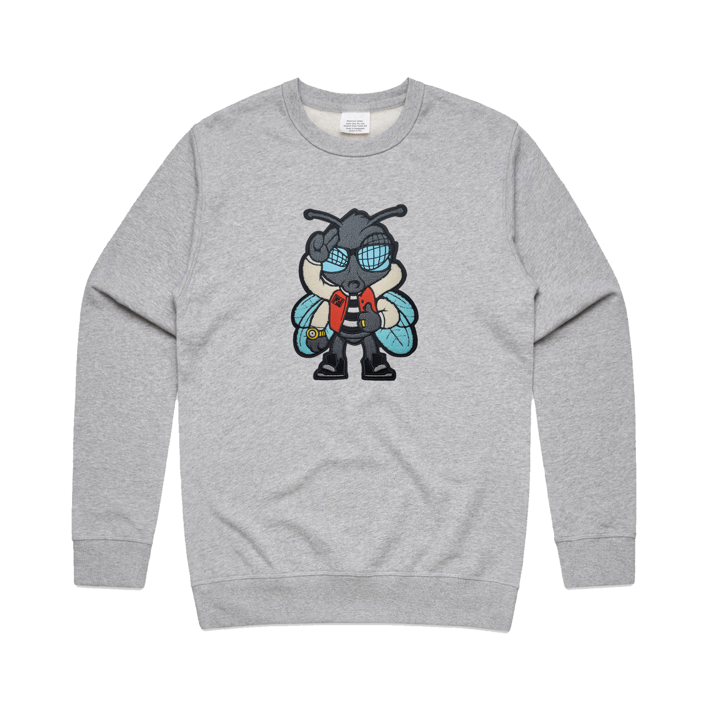 Buzzzy Chenille Patch Unisex Sweatshirt