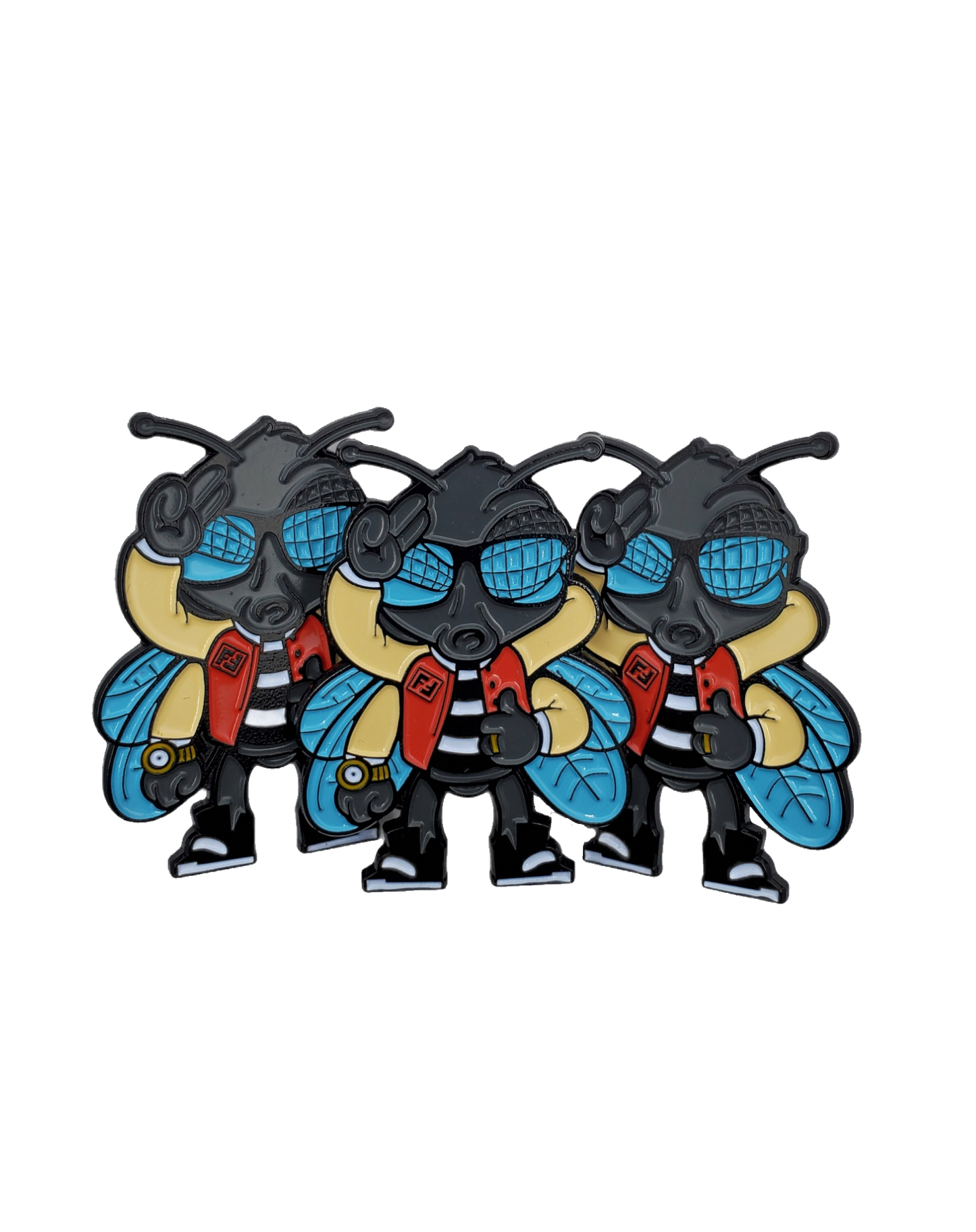 Buzzzy Enamel Pin