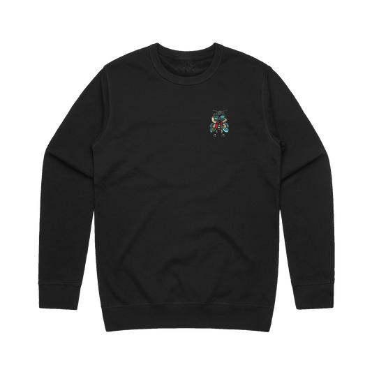 Buzzzy Embroidered Patch Unisex Sweatshirt