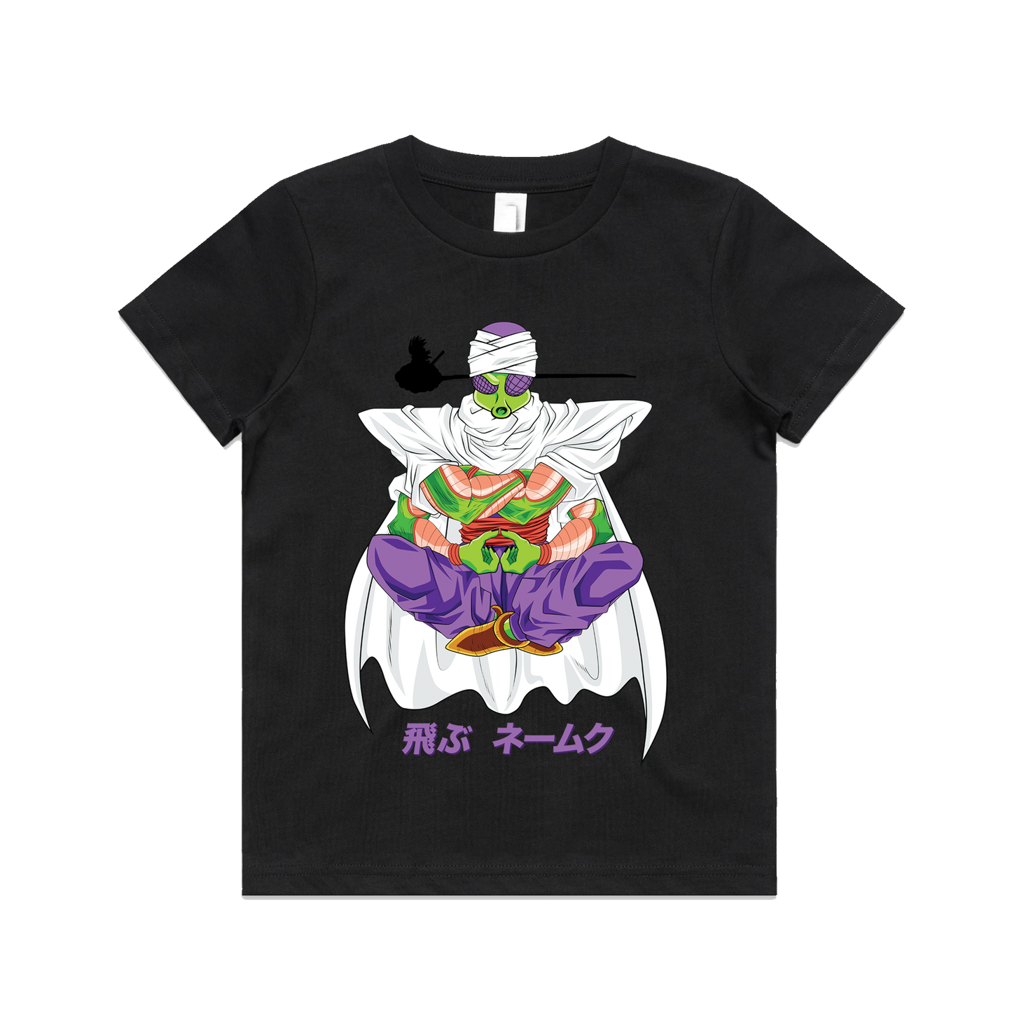 Fly Namek Kids T-Shirt - Black