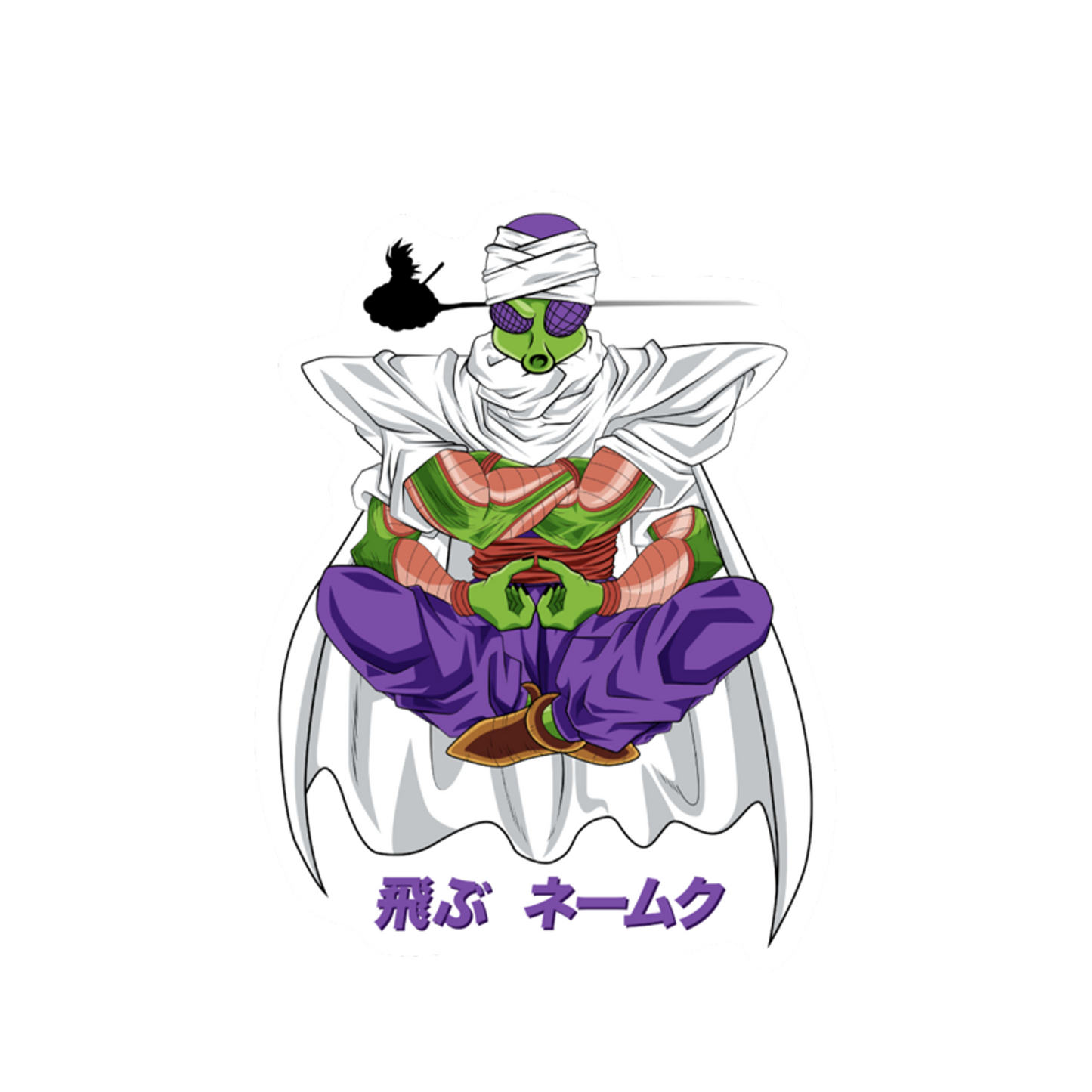 Fly Namek Sticker