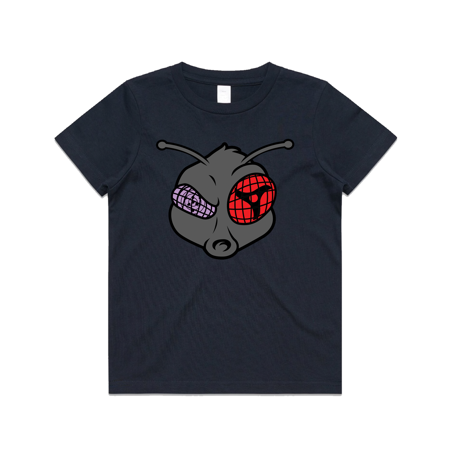 Fly Uchiha Kids T-Shirt - Navy Blue