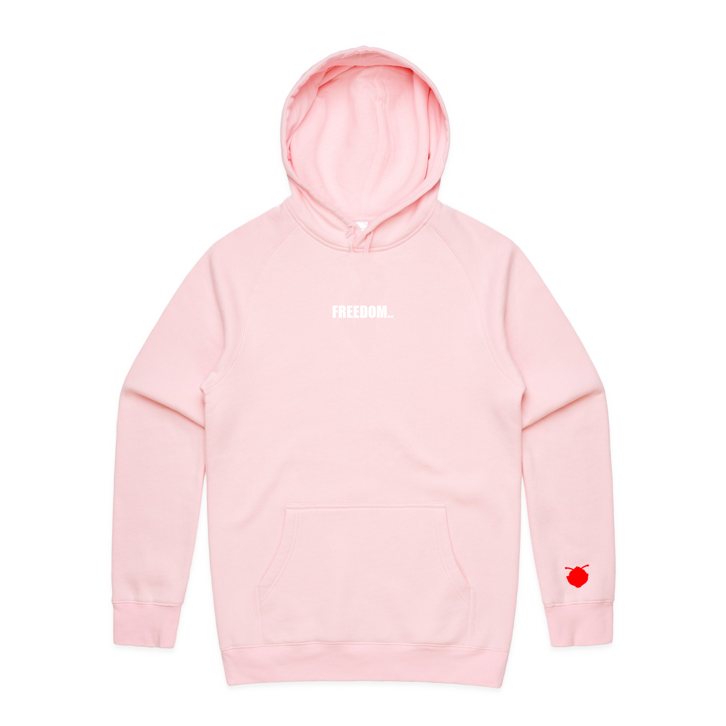 What's Freedom Unisex Pullover - Pink