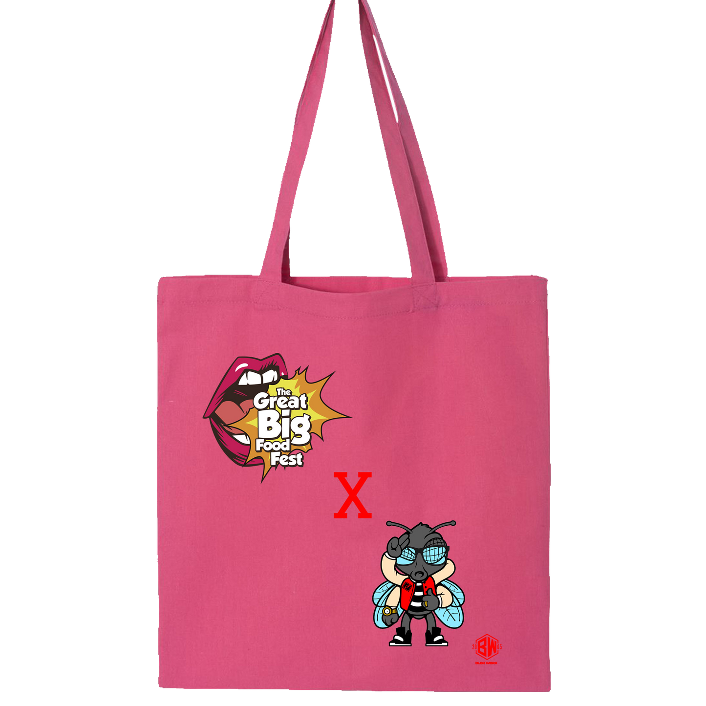 FFC x GBFF Chenille Patch Tote - Pink