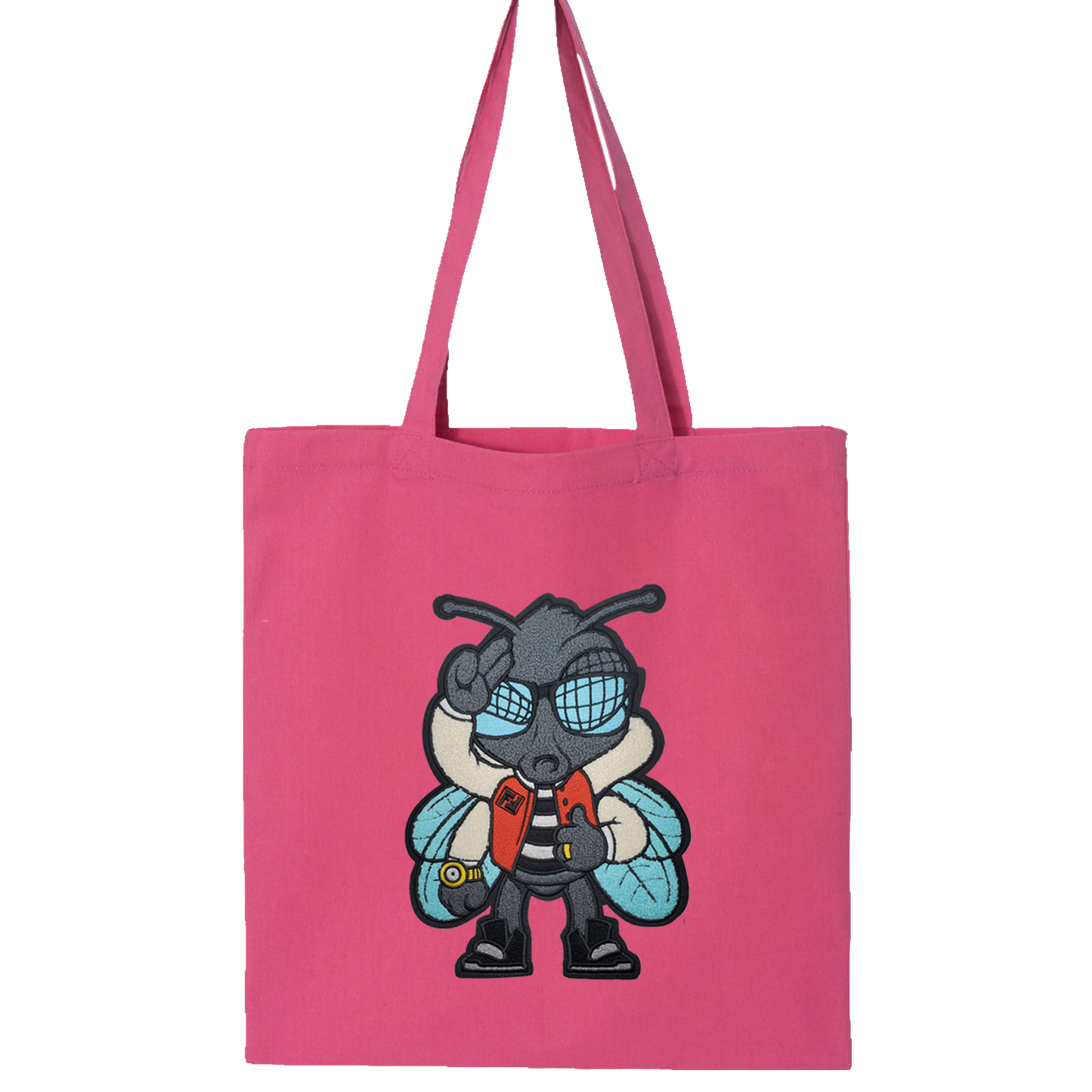 FFC x GBFF Chenille Patch Tote - Pink