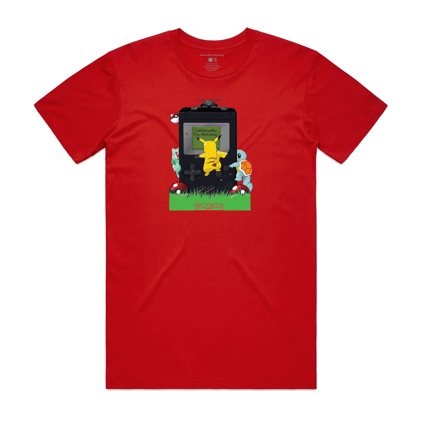 Retro Unisex T-Shirt - Fire Red