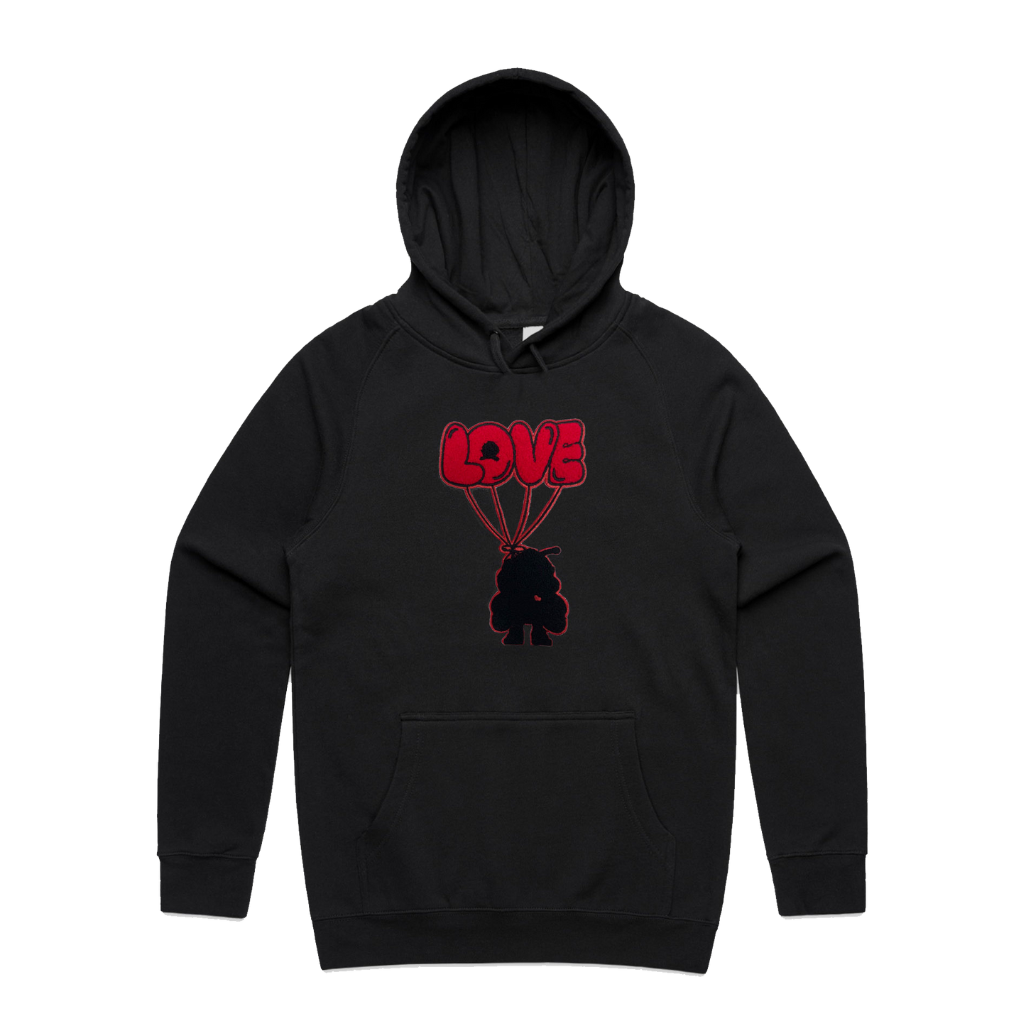 LOVE Chenille Patch Unisex Pullover