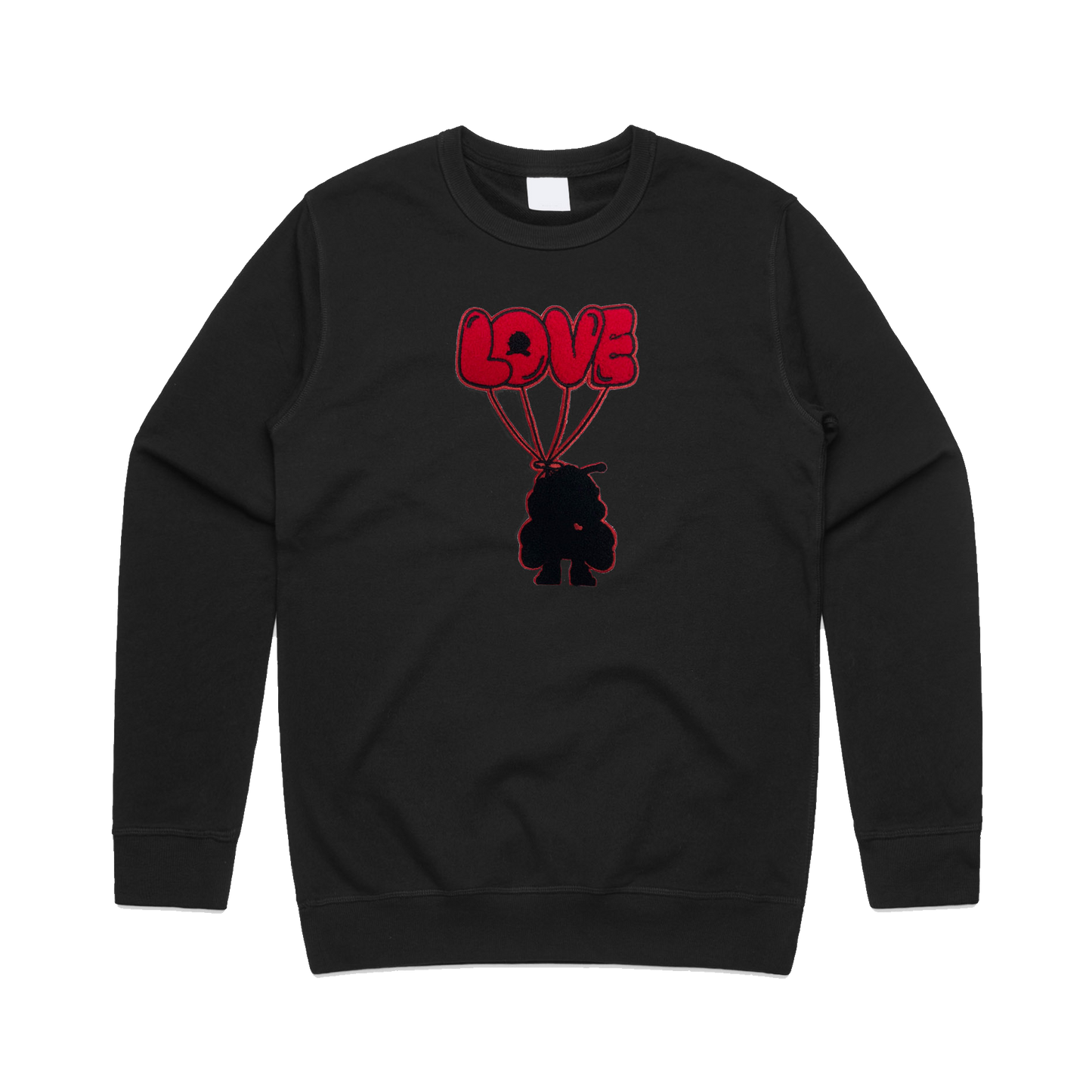 LOVE Chenille Patch Unisex Sweatshirt
