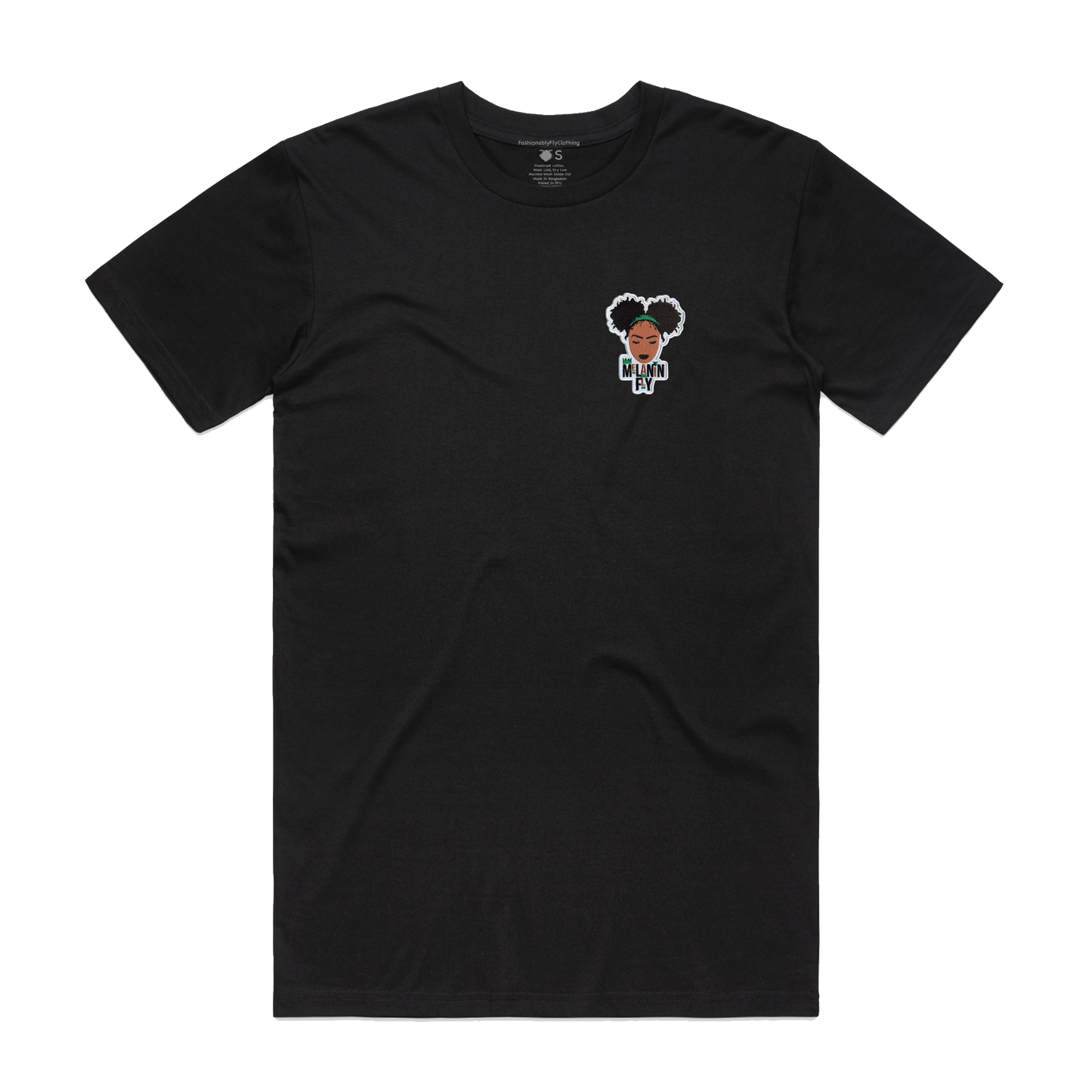 Melanin Fly Patch Unisex T-Shirt