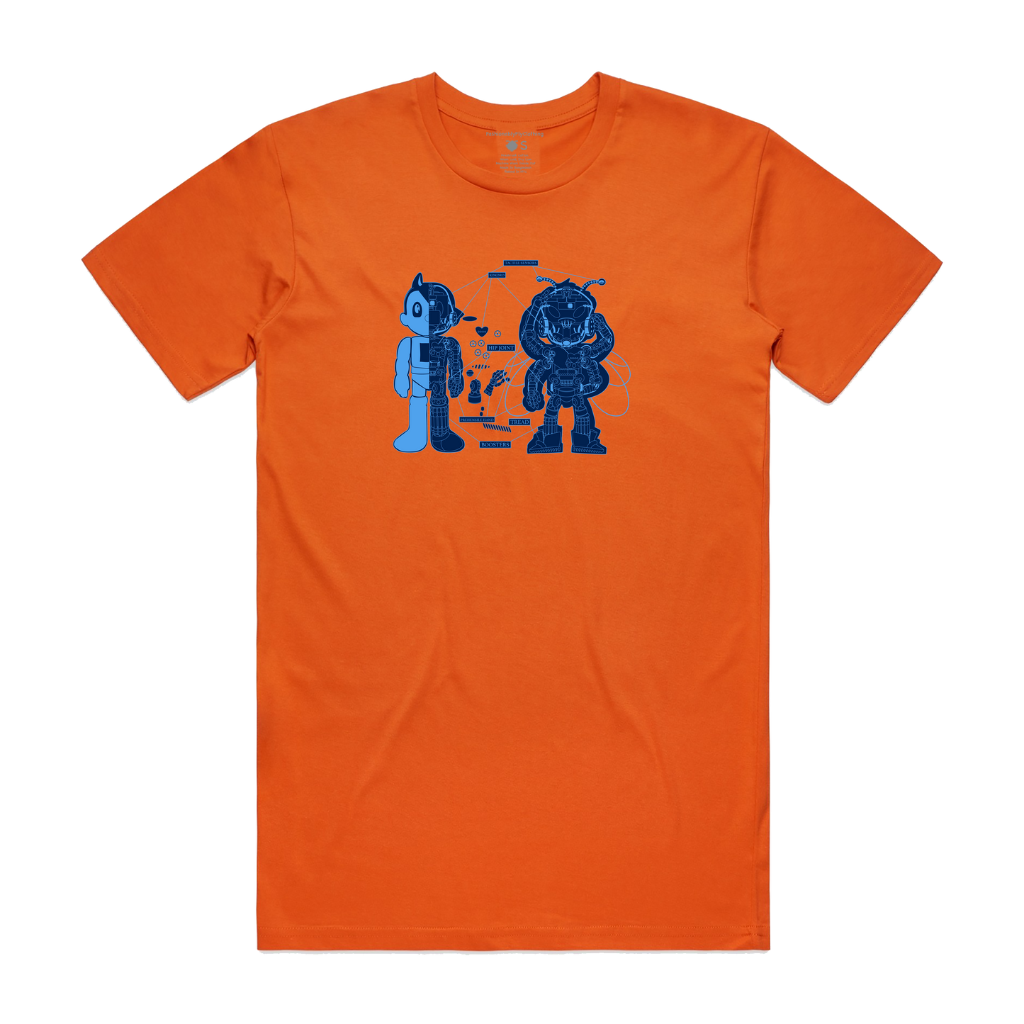 The Blueprint Unisex T-Shirt - Orange