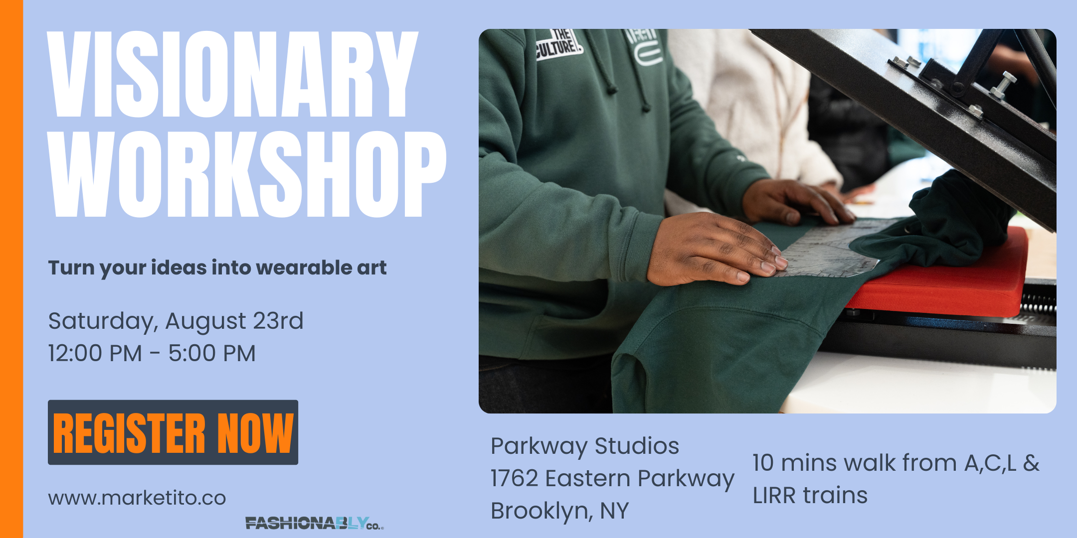 Visionary Workshop @ Parkway Studios 8.23