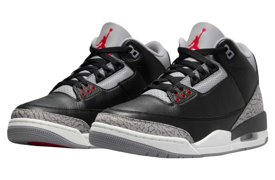 Air Jordan 3 Black Cement 2024