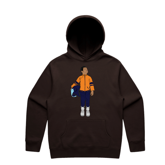 Black Boy Fly Unisex Pullover - Brown