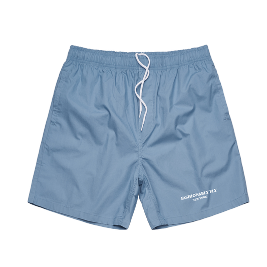 F.F.C. NY Beach Shorts - Carolina Blue