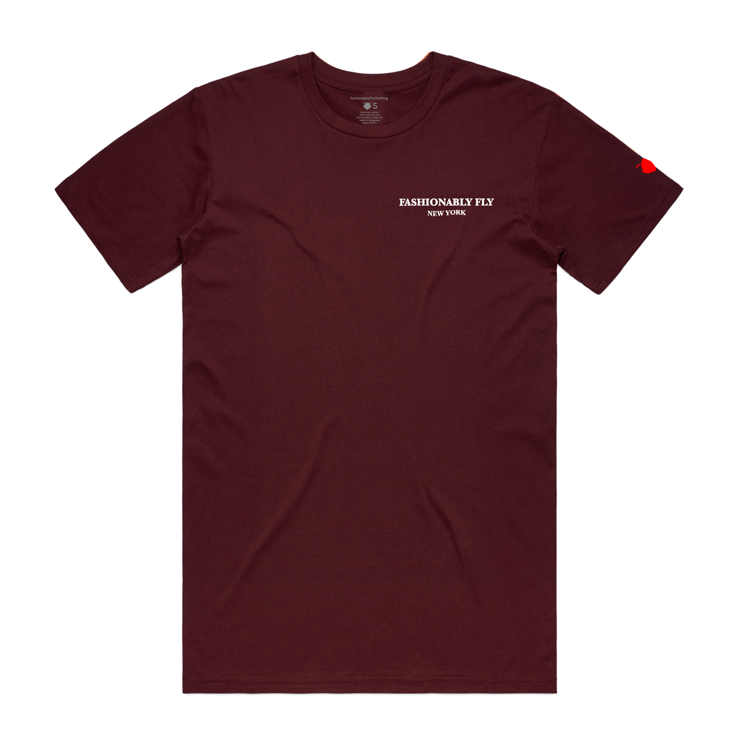 F.F.C. NY Unisex T-Shirt: B - Burgundy