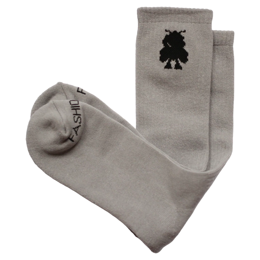 F.F.C. Staple Crew Socks - Grey