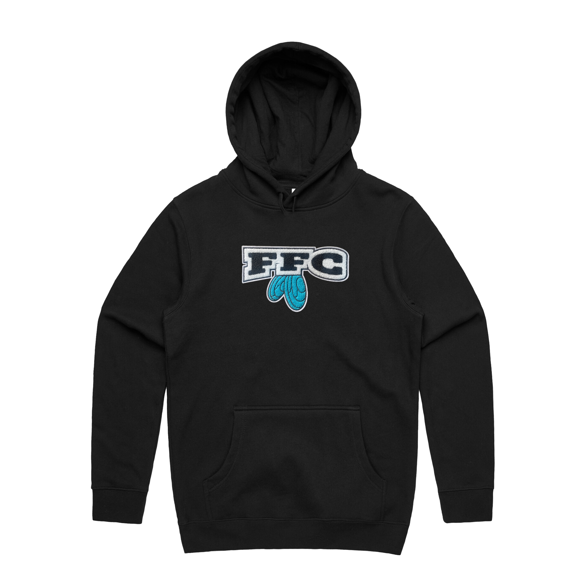 FFC Signature Chenille Patch Pullover - Black