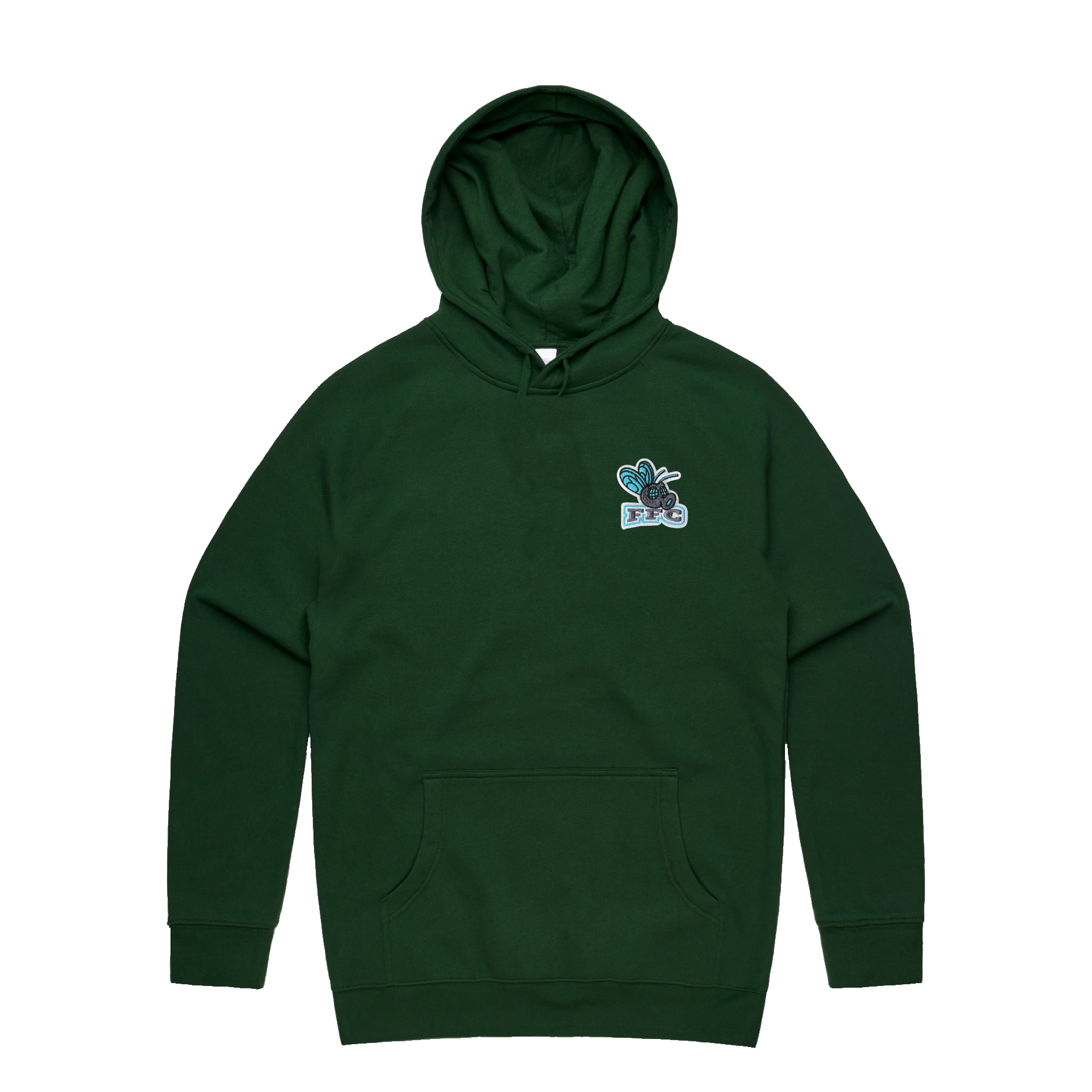 FFC Embroidered Patch Pullover - Forest Green