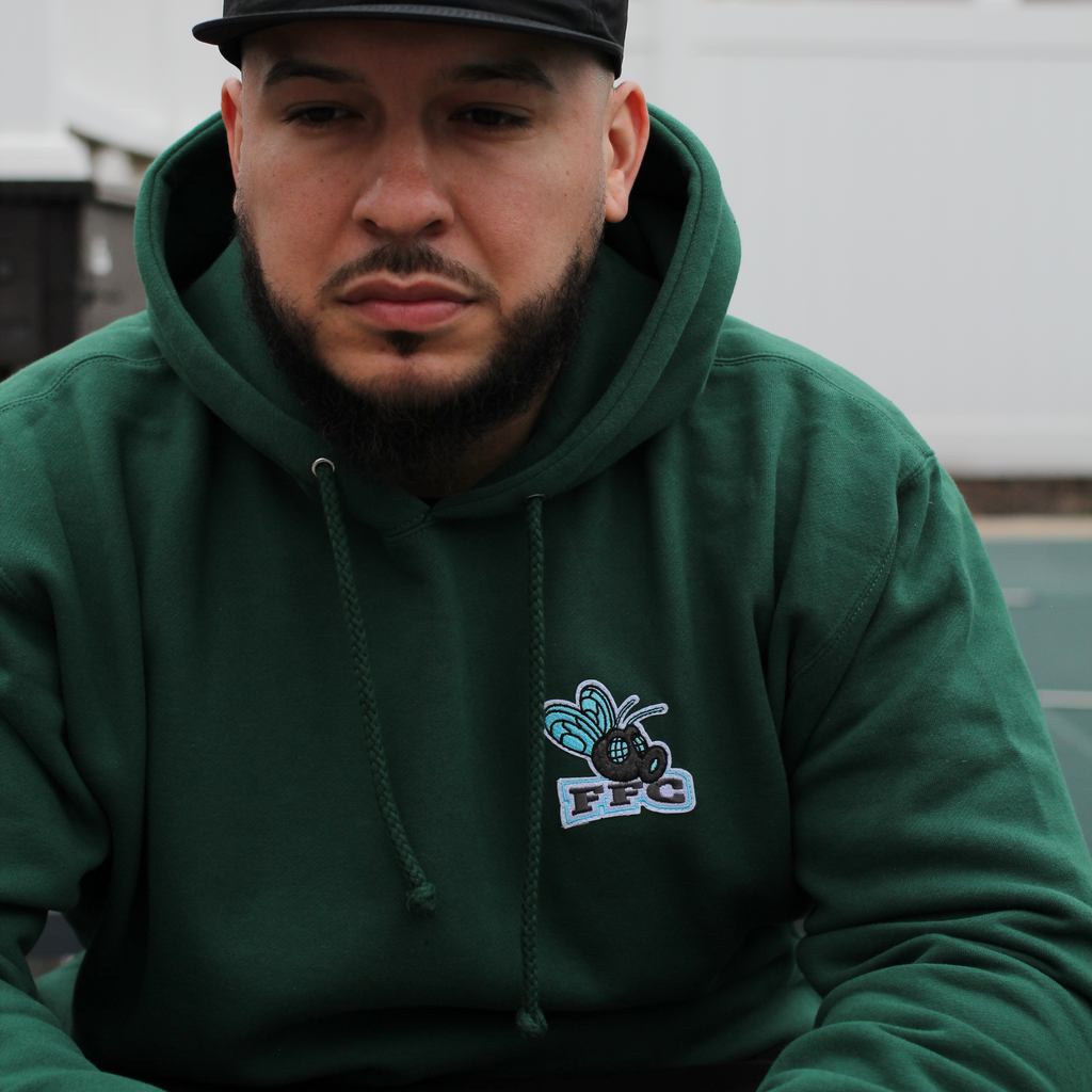 FFC Embroidered Patch Pullover - Forest Green