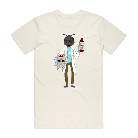 Fly Rick Unisex T-Shirt - Natural