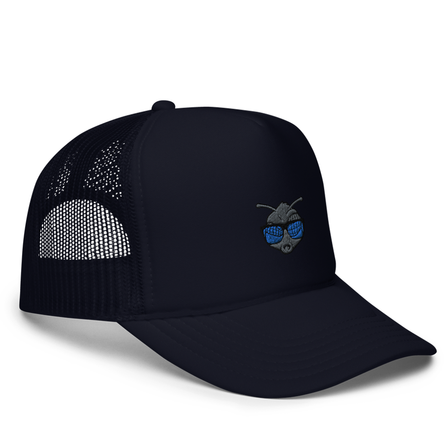 H.F.I.C. Foam Trucker Cap - Navy