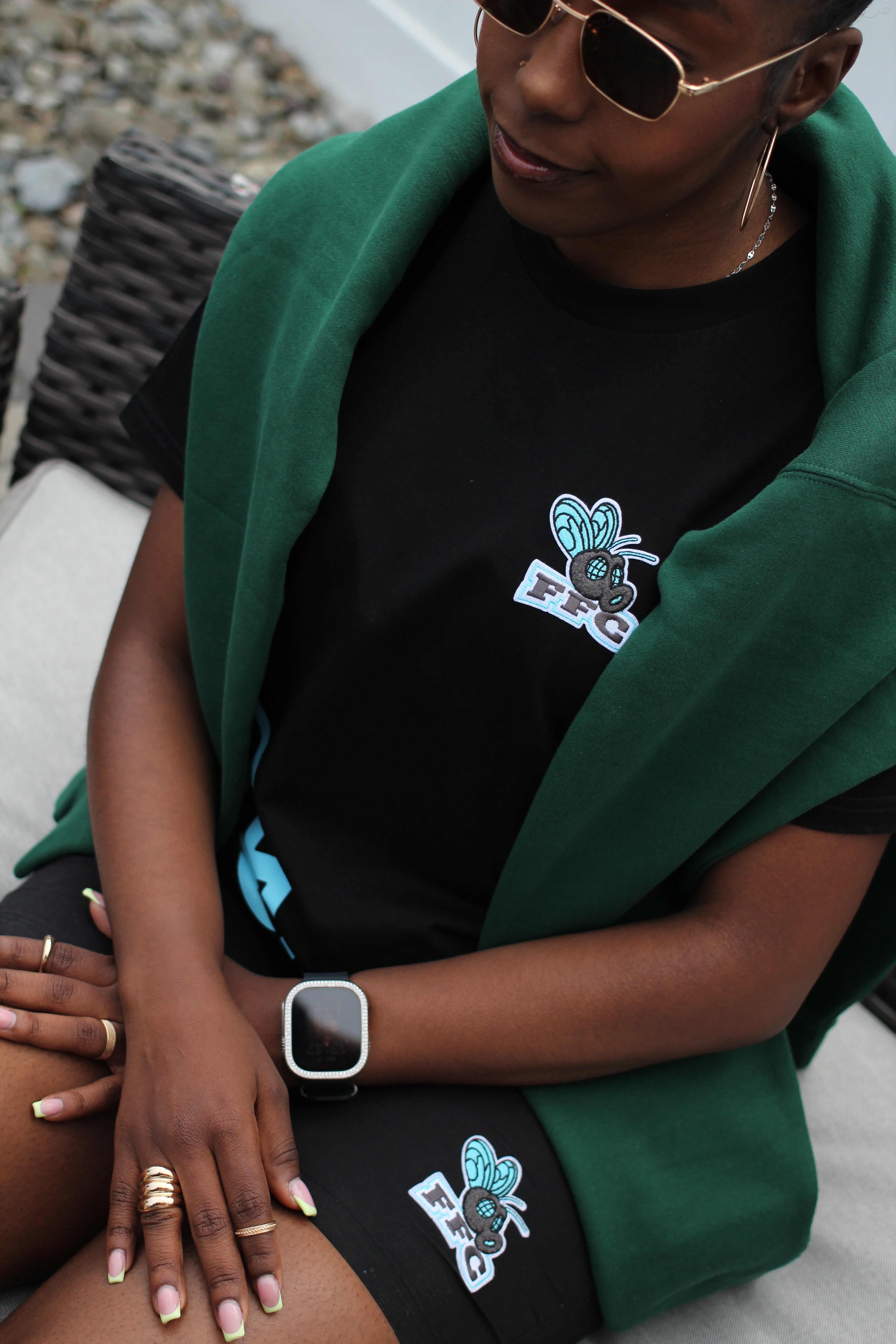 FFC Embroidered Patch T-Shirt