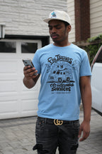 Fly Issues T-Shirt - Carolina Blue