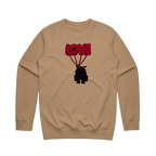 LOVE Chenille Patch Unisex Sweatshirt