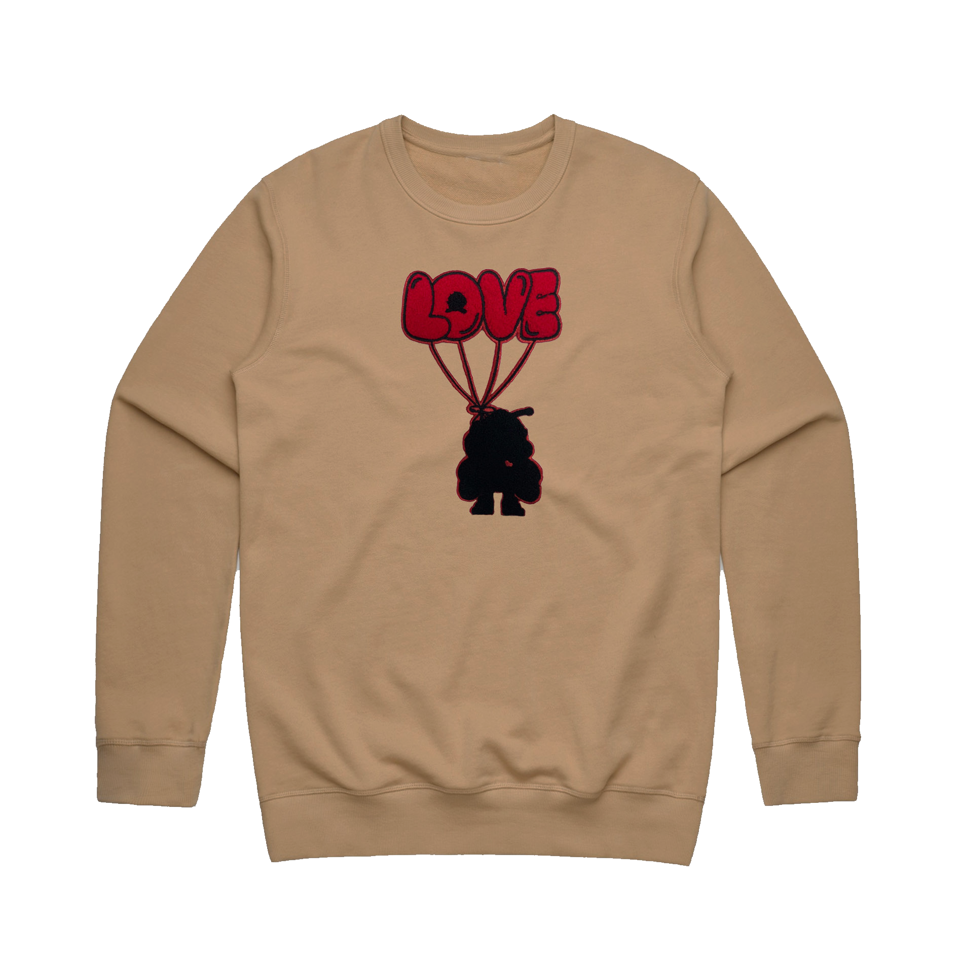 LOVE Chenille Patch Unisex Sweatshirt