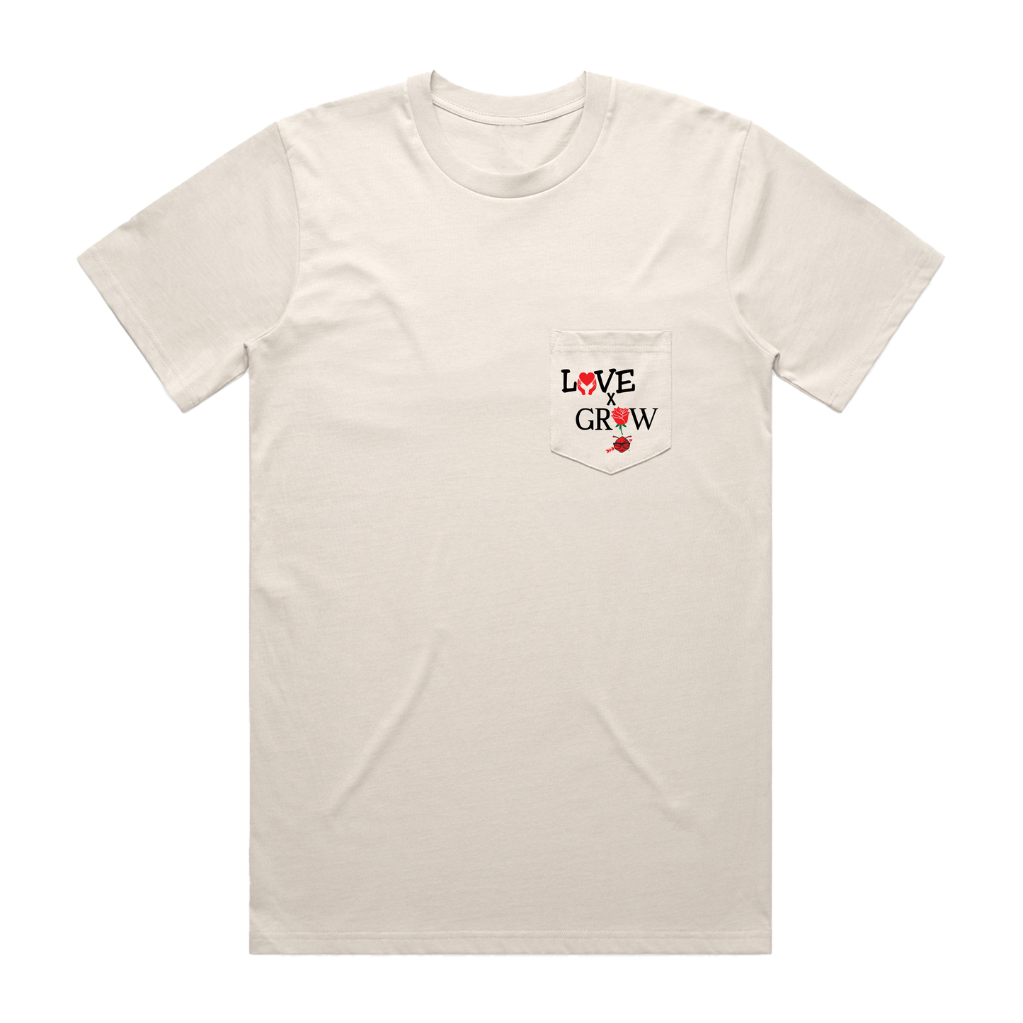 Love & Grow Pocket Tee