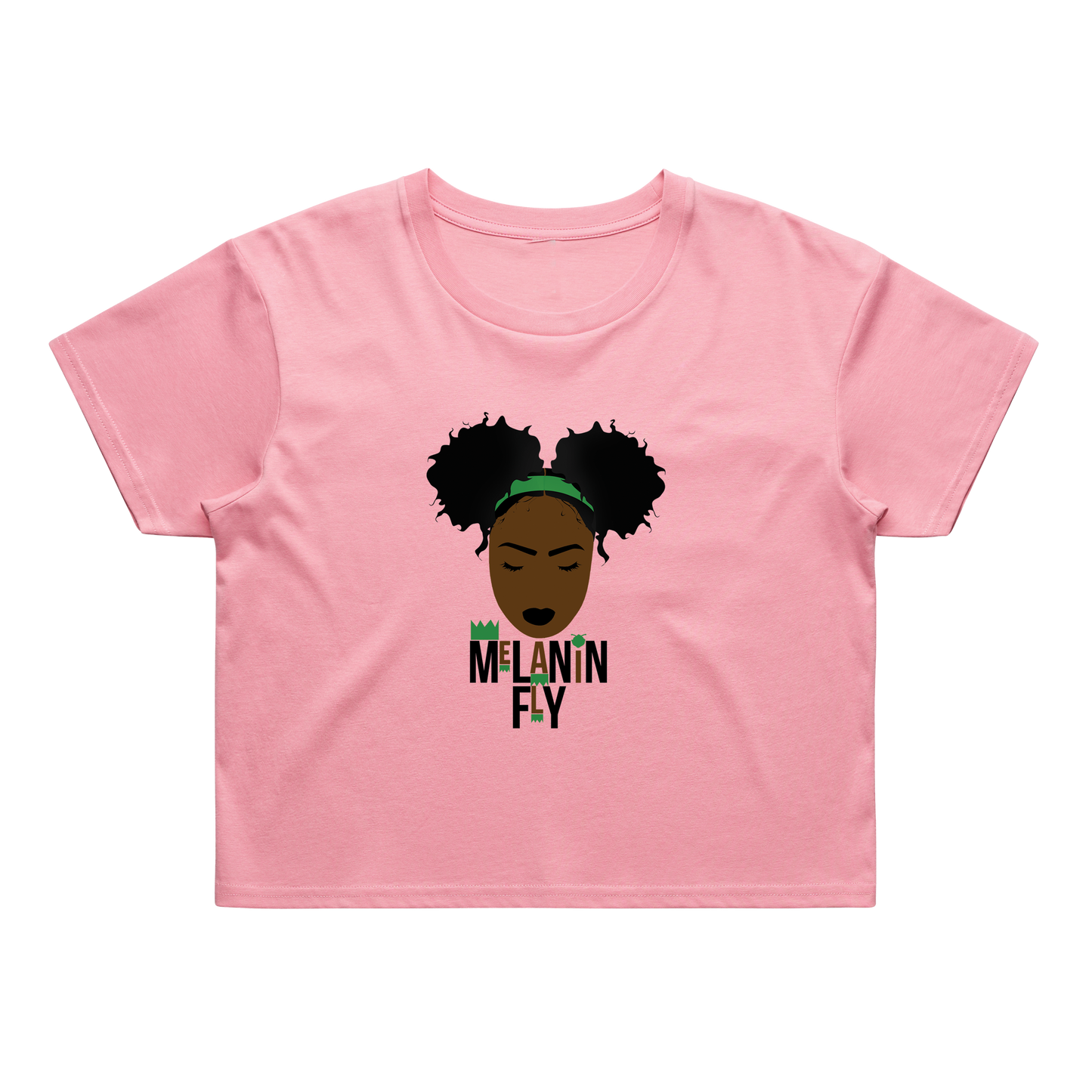 Melanin Fly Crop T-Shirt