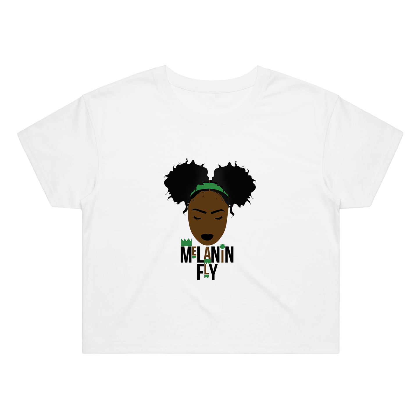 Melanin Fly Crop T-Shirt