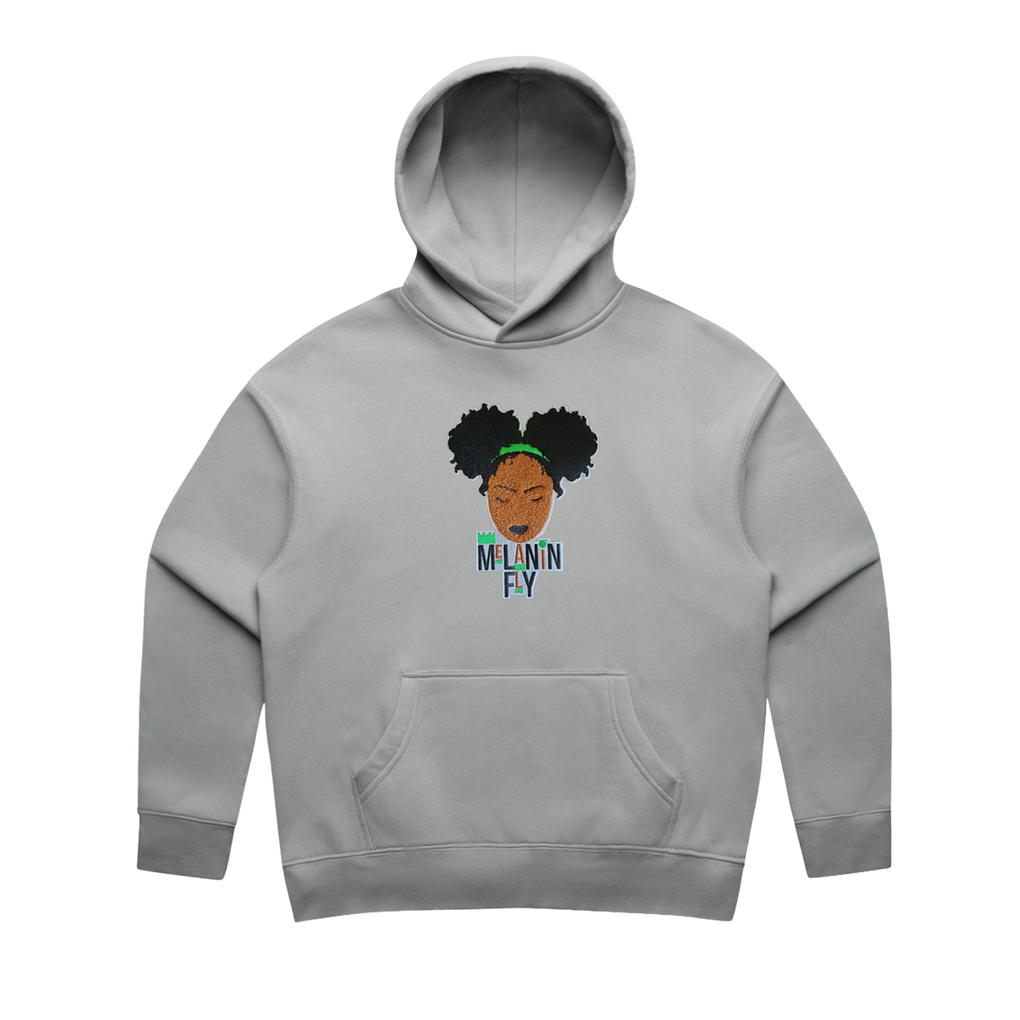 Melanin Fly Chenille Patch W/O's Pullover