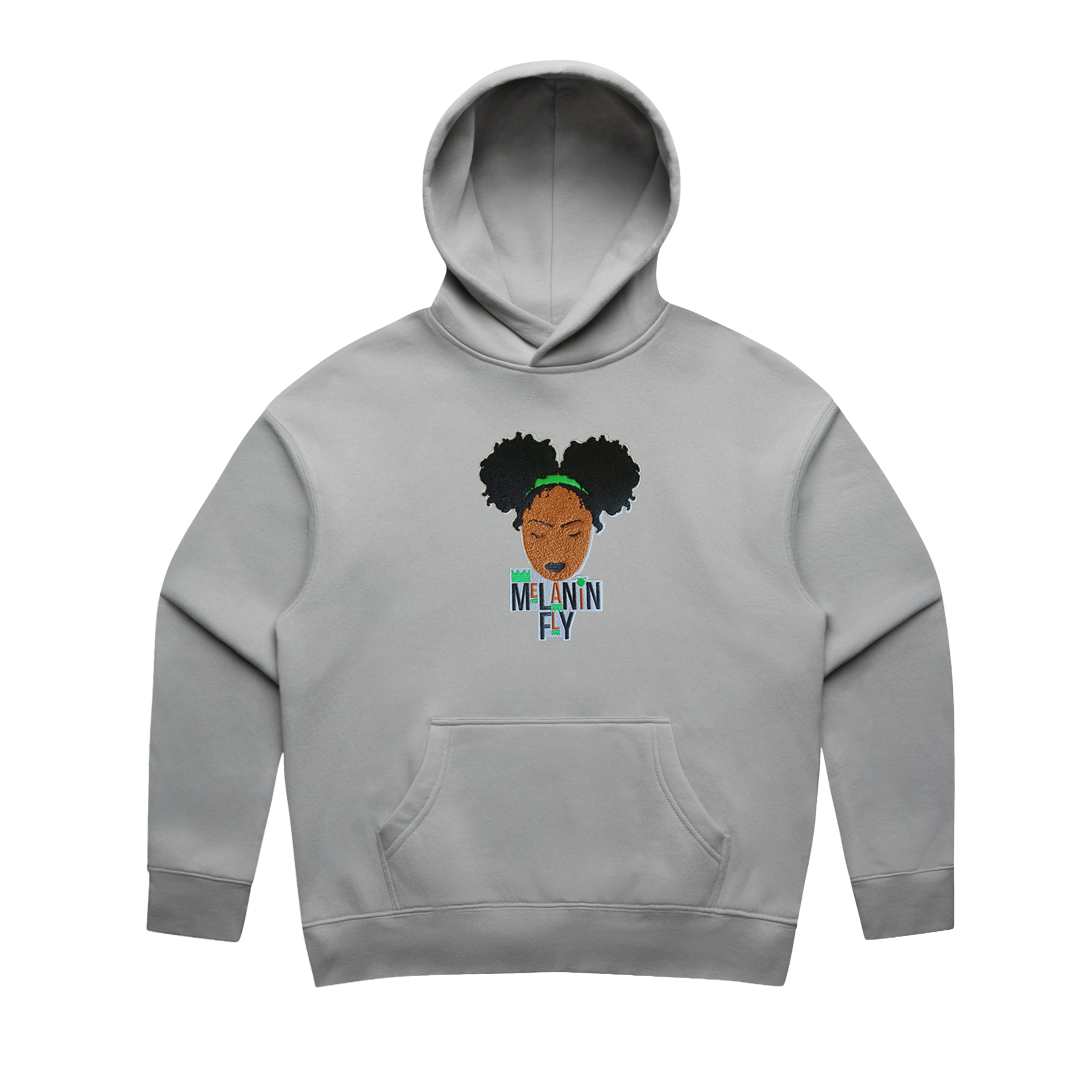 Melanin Fly Chenille Patch W/O's Pullover