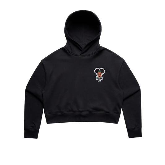 Melanin Fly Patch W/O's Crop Pullover