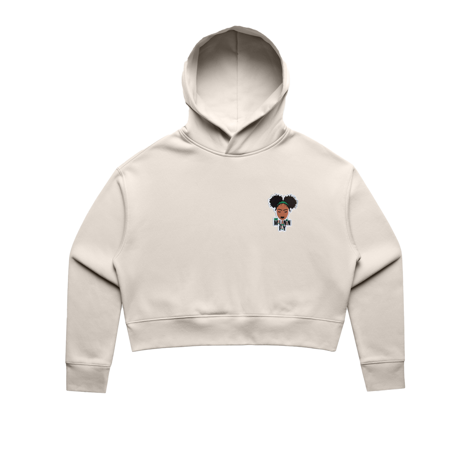 Melanin Fly Patch W/O's Crop Pullover