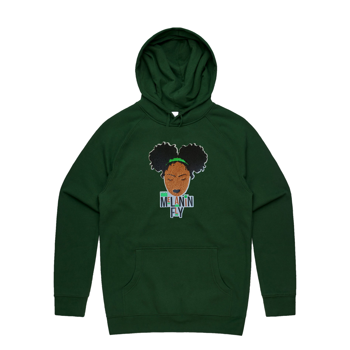 Melanin Fly Chenille Patch Unisex Pullover