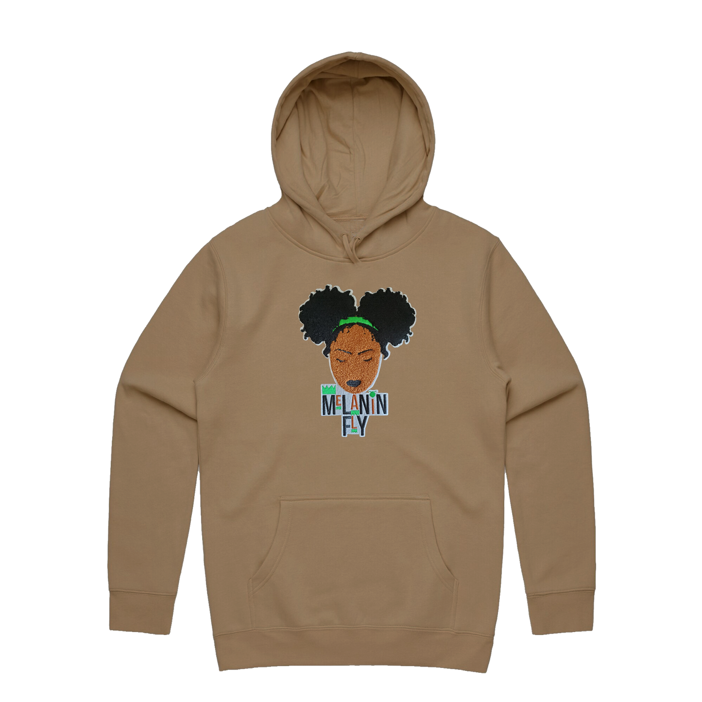 Melanin Fly Chenille Patch Unisex Pullover