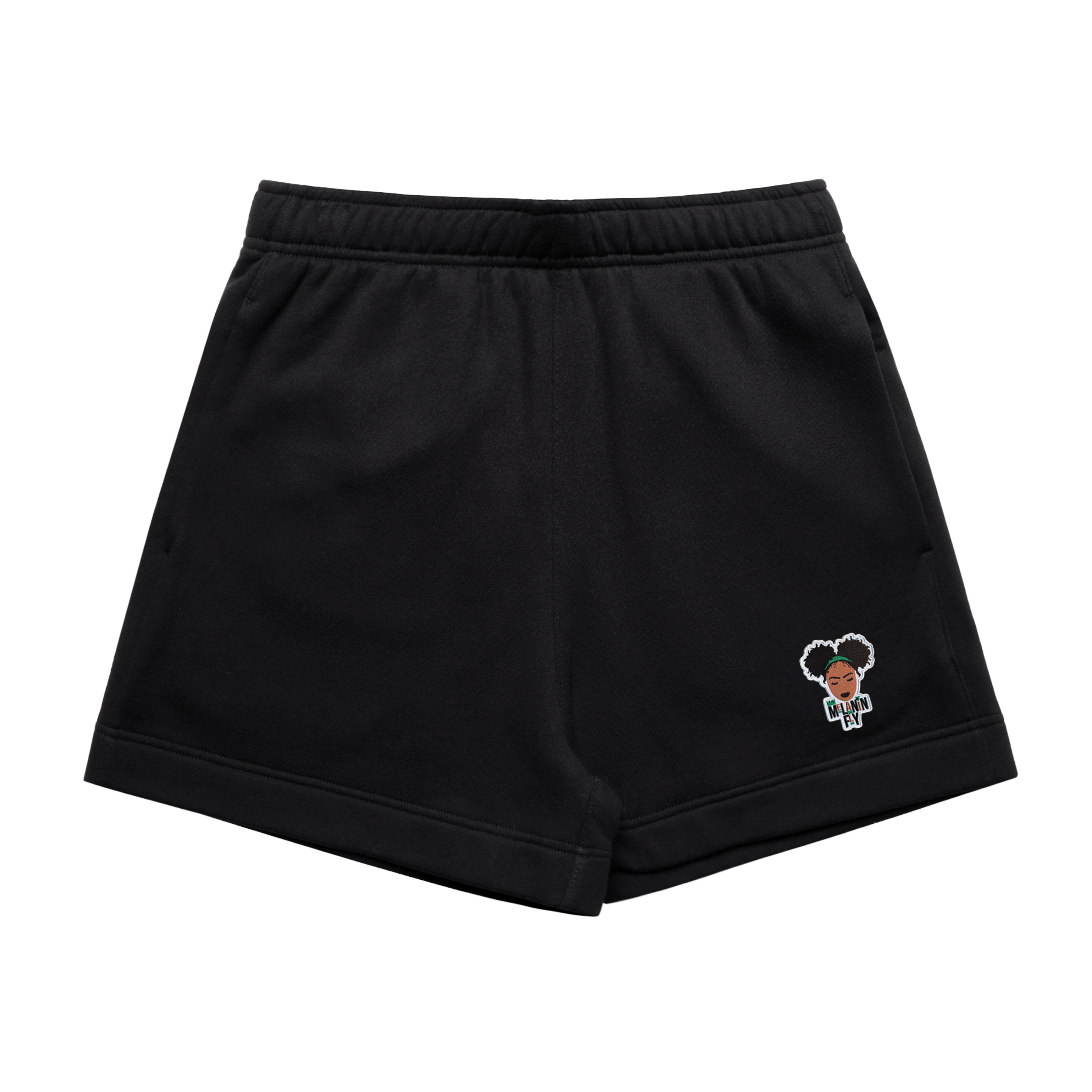 Melanin Fly Patch WO'S Track Shorts