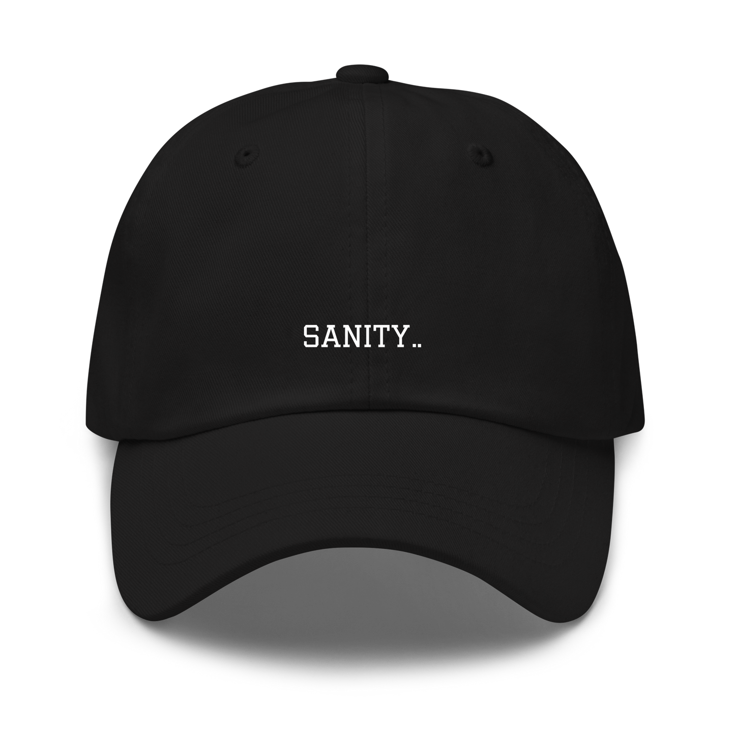 Sanity.. Dad Hat - Black