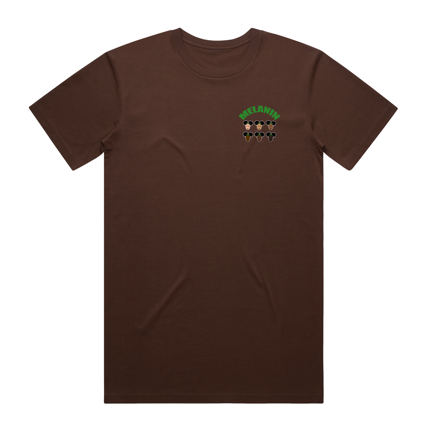 Shades Of Melanin Unisex T-Shirt - Chestnut