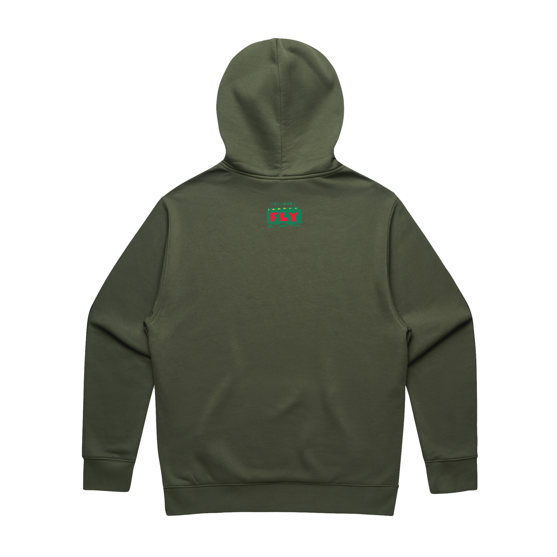 Tribal Mask Unisex Pullover- Alpine Green